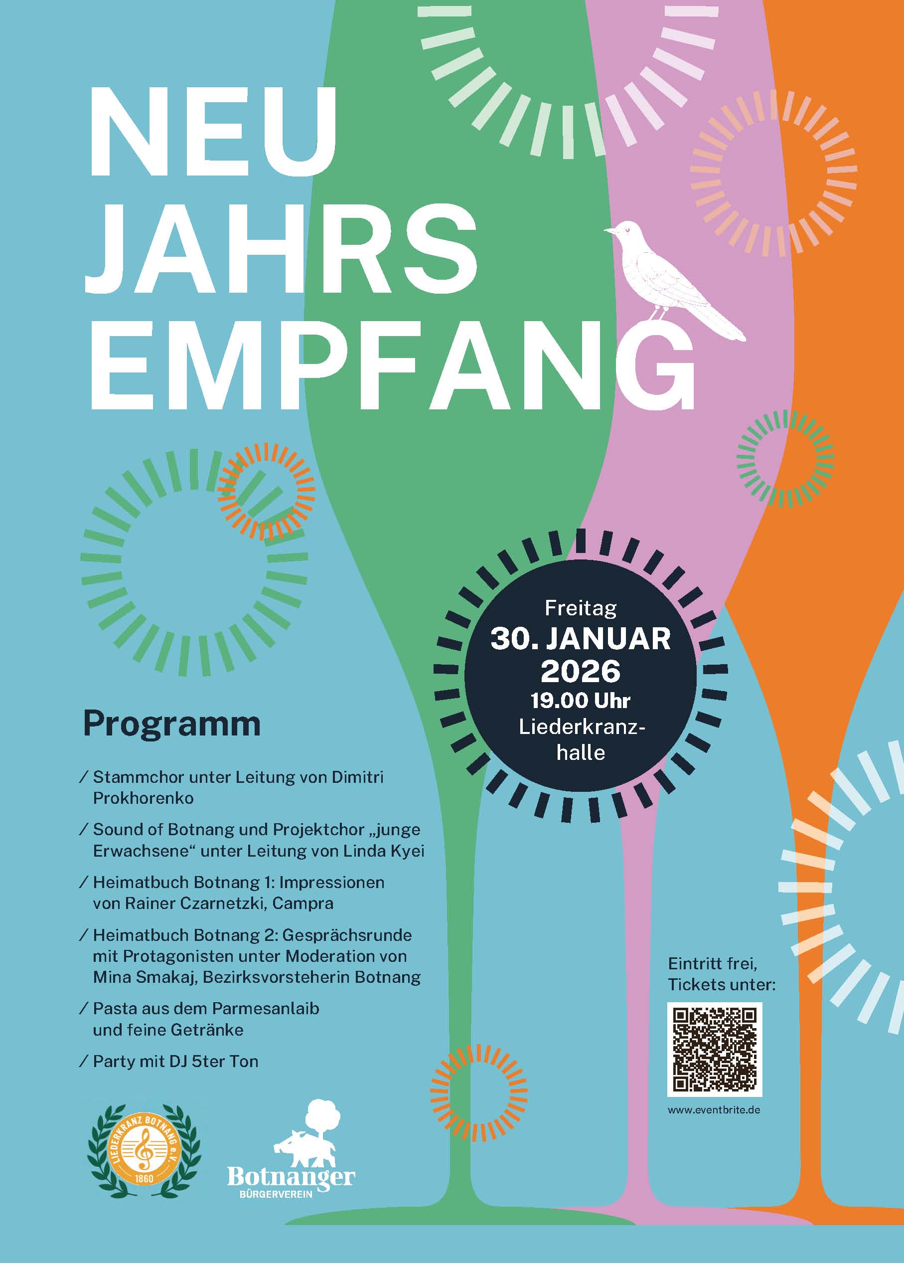 Plakat Neujahrsempfang 2026